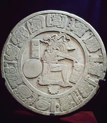 Maya-balveldmarkering, van Chinkultic, Chiapas, 590 AD